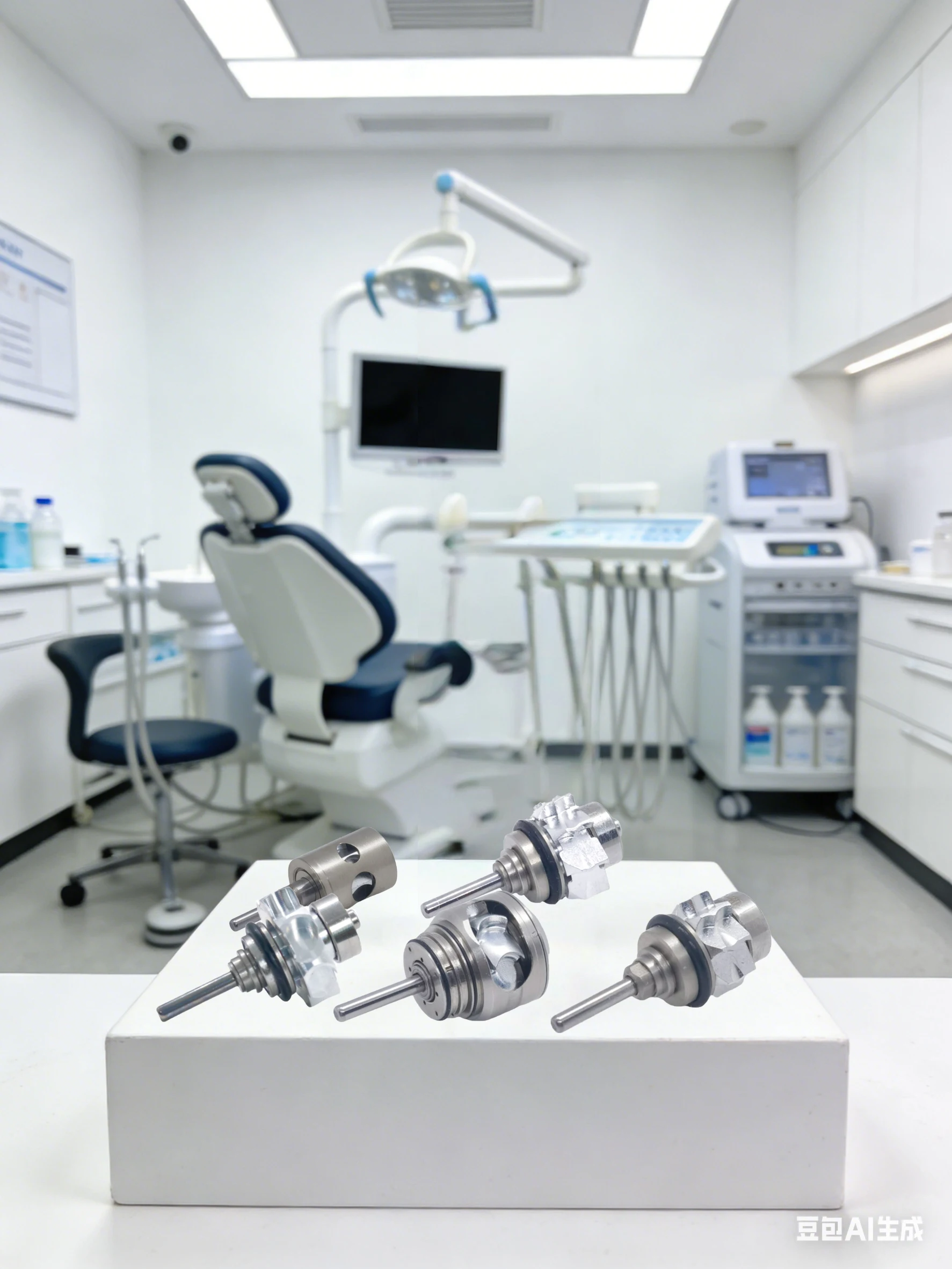 21er-Typ NSK Dental-Handstück-Turbinenrotor, Hochgeschwindigkeits-Luftrotor-Kartusche, Zubehör, Standard-Schraubenschlüssel, Druckknopf, Drehmomentlager