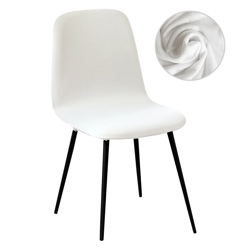 M Size Solid Color Elasticity Bar Chair Cover Short Size Seat Case-027 view 4