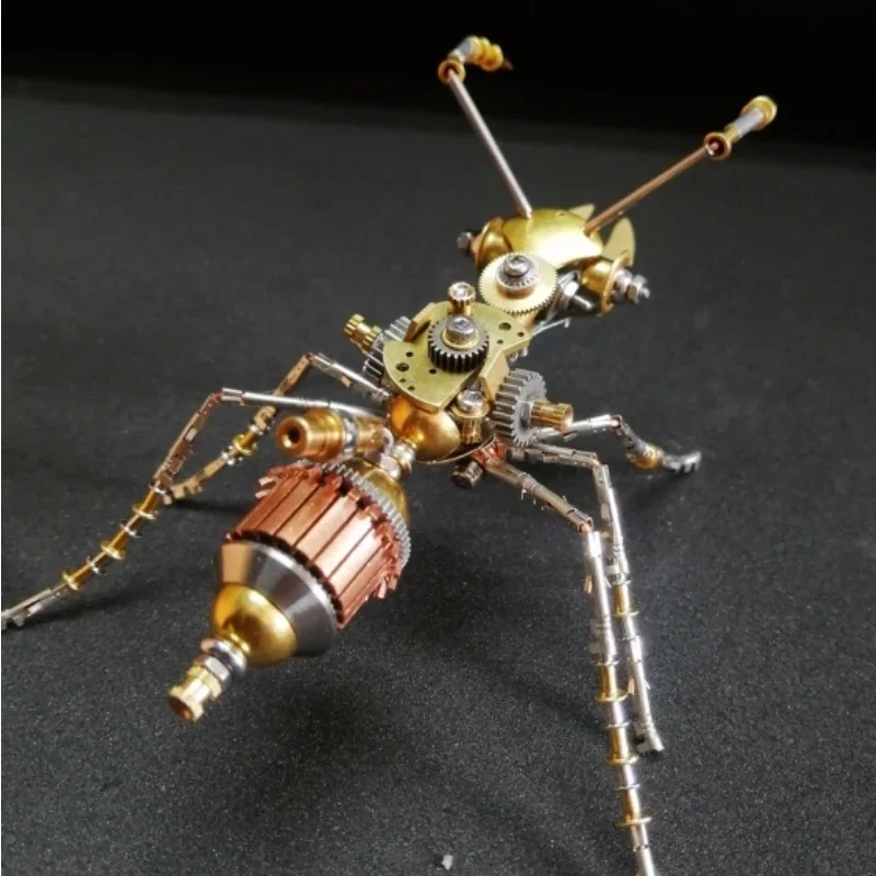 143pcs DIY Ant Insects Model Kit Metal Jigsaw Toy Assembly for Children 3D Puzzles Toys for Kids Adult Toys Handmade Gift