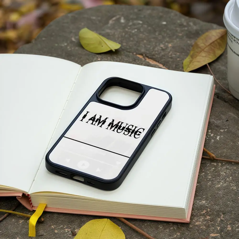 P-Playboi C-Carti Phone Case For iPhone 17 16 15 14 13 12 Pro Max Plus Black Frame Acrylic Carbon Fiber Hard Shell