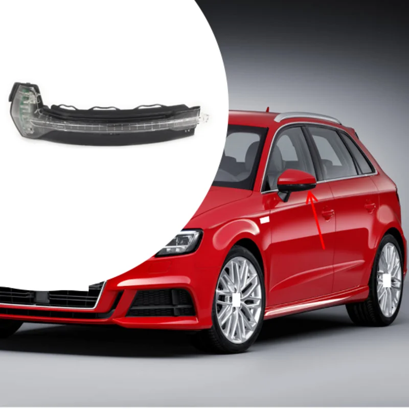 

НОВИНКА-левое зеркало заднего вида, боковое зеркало, указатель поворота для автомобиля A3 8V 2012-2018