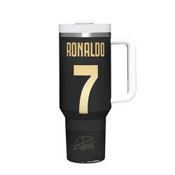 Tazze da viaggio per auto CR7-Cristiano bottiglia d'acqua in acciaio inossidabile 304 40oz/1200ml