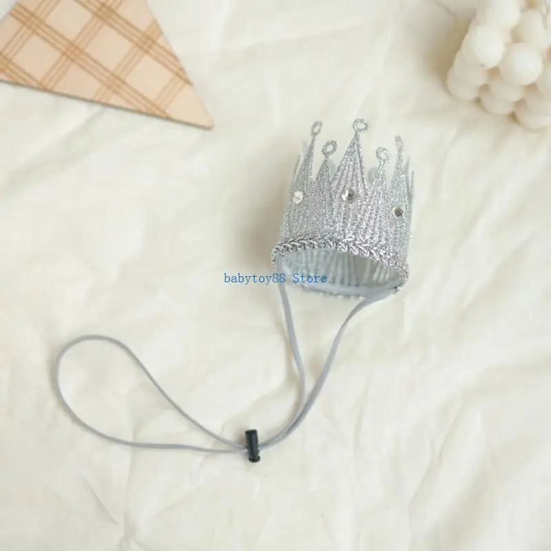 أغطية رأس Y4UD من البوليستر اللامع سهلة التنظيف لحديثي الولادة حتى عمر عامين #5