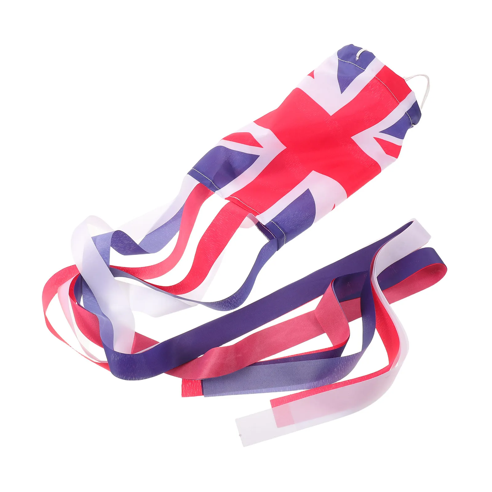 Outdoor Windsock Flag 59 Inch Decorative British Wind Direction Indicator Weather Vane Flag Wind Sock for Gardens Patios view 2