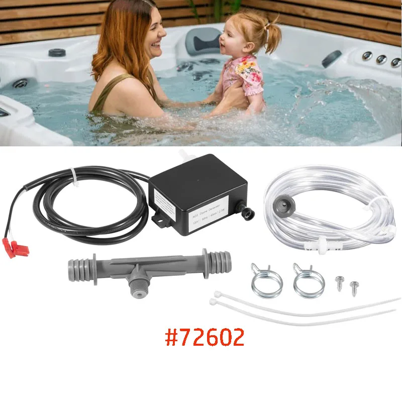 

72602 Complete Ozonator Unit Ozone Generator for Watkins Freshwater III Ozone System ,for Hot Spring Spas Models 1995 to Current