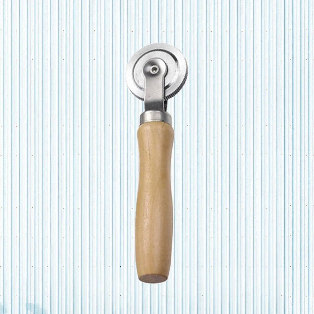 

Tool Car Tire Repair Roller Wooden Handle Bearing Design Air Removal Tyre Roller Repair Kit For Adhesion Seal