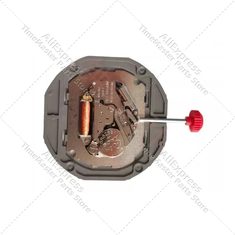 Japan MIYOTA 2405 ruch kwarcowy z podwójnym kalendarzem zegarek z czujnikiem ruchu części zamienne do naprawy ruchu