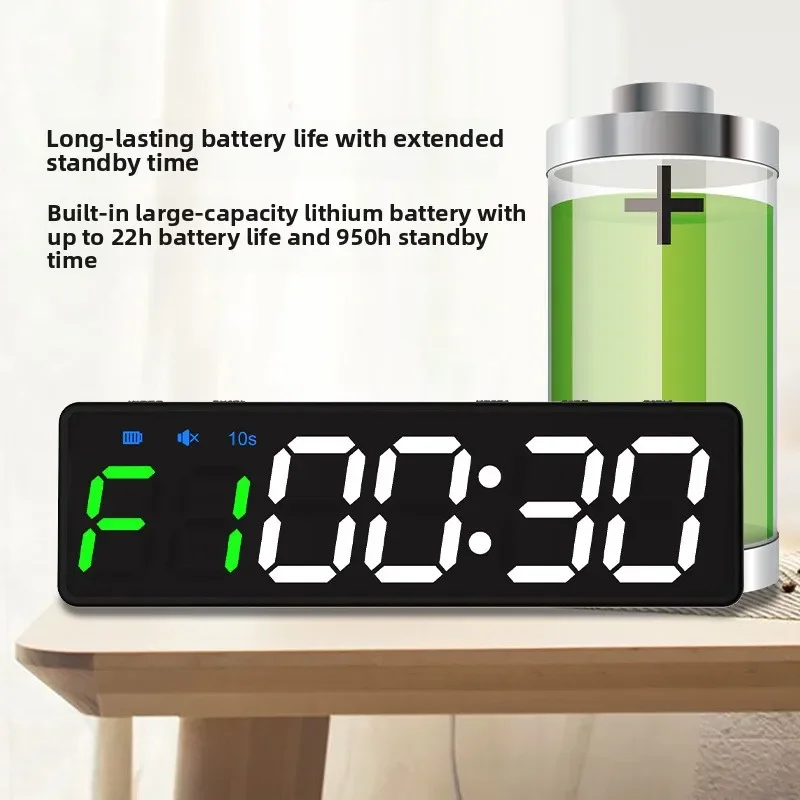 Timer Interval exercise training, boxing crossfit fitness timer