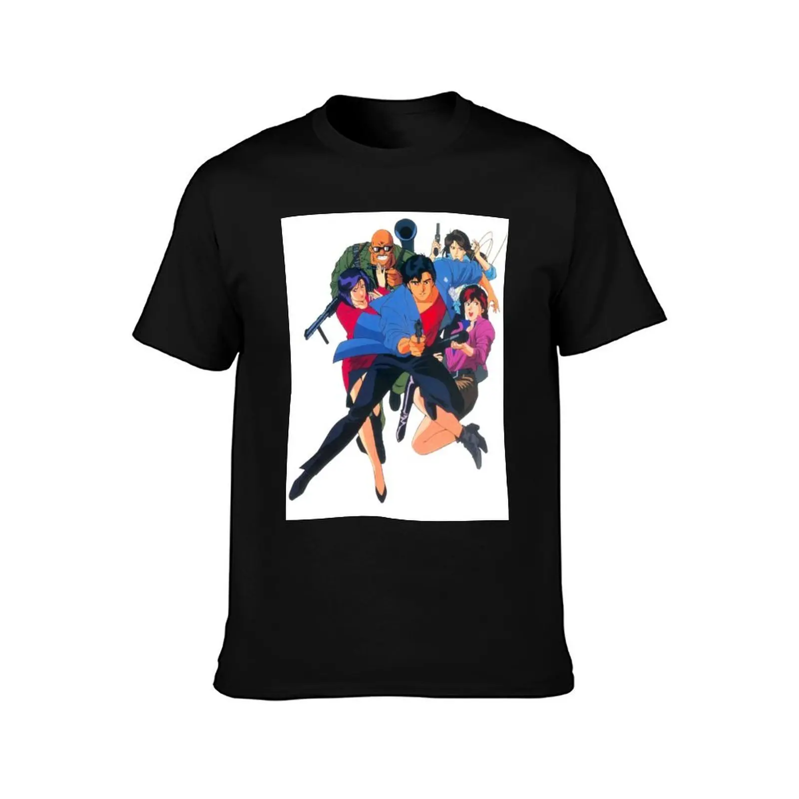Nicky larson T-Shirt, Summer Casual Cotton Tee, Oversized Streetwear Tops, Vintage Graphic Print, Loose Fit Short Sleeve