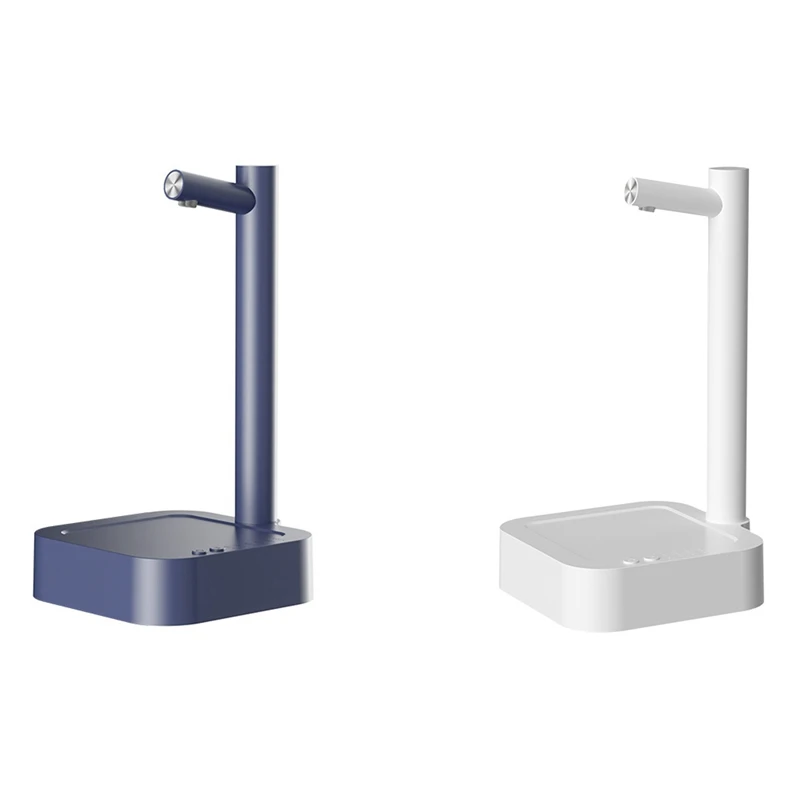 6 livelli di pompaggio quantitativo del livello dell'acqua pompa dell'acqua Desktop intelligente, ricarica portatile di tipo C, installazione facile e durevole bianca