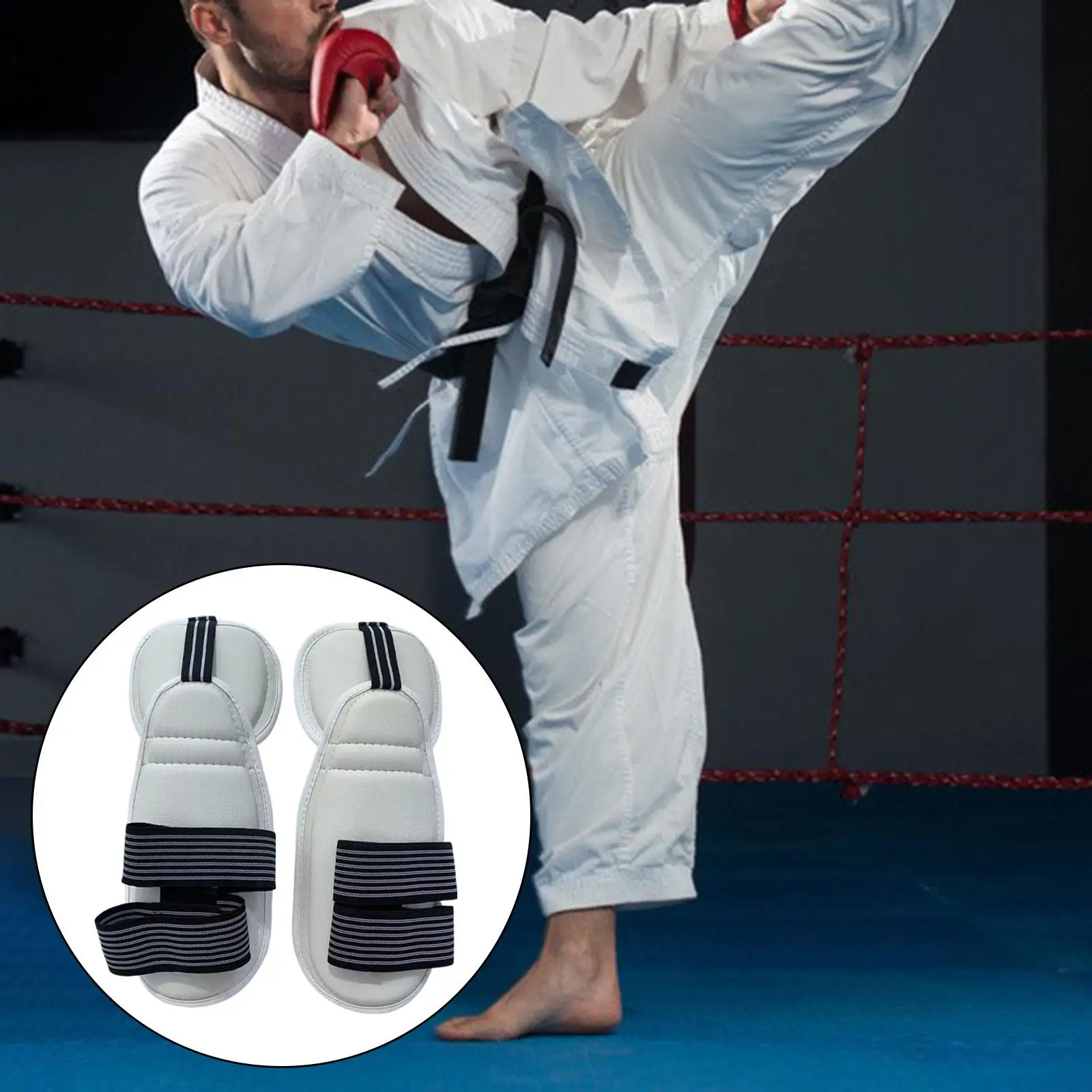 

Taekwondo Forearm Guards Thickened Universal Taekwondo Forearm Protector for