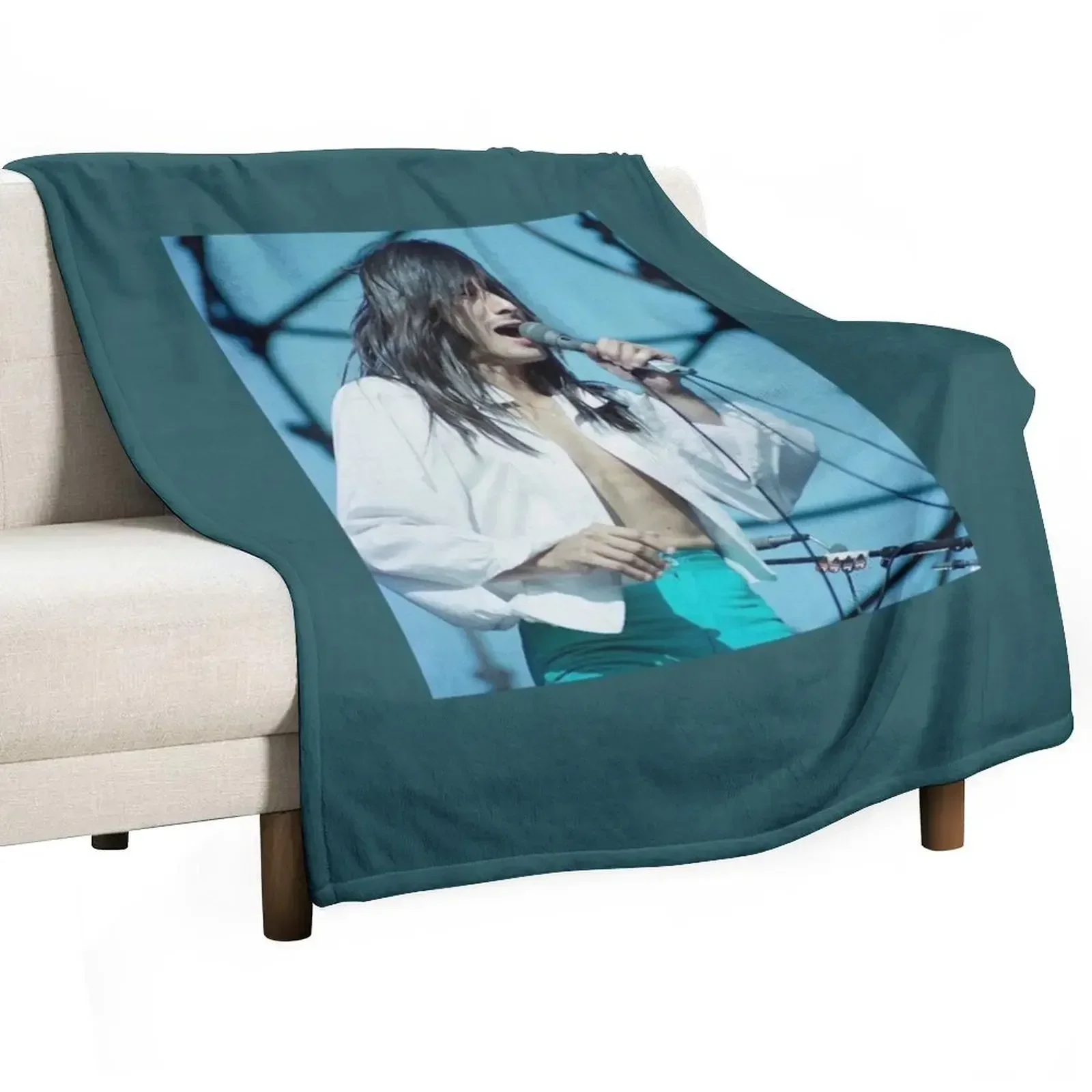 

steve perry art Throw Blanket Bed Fashionable Shaggy warm for winter Decorative Sofa Blankets