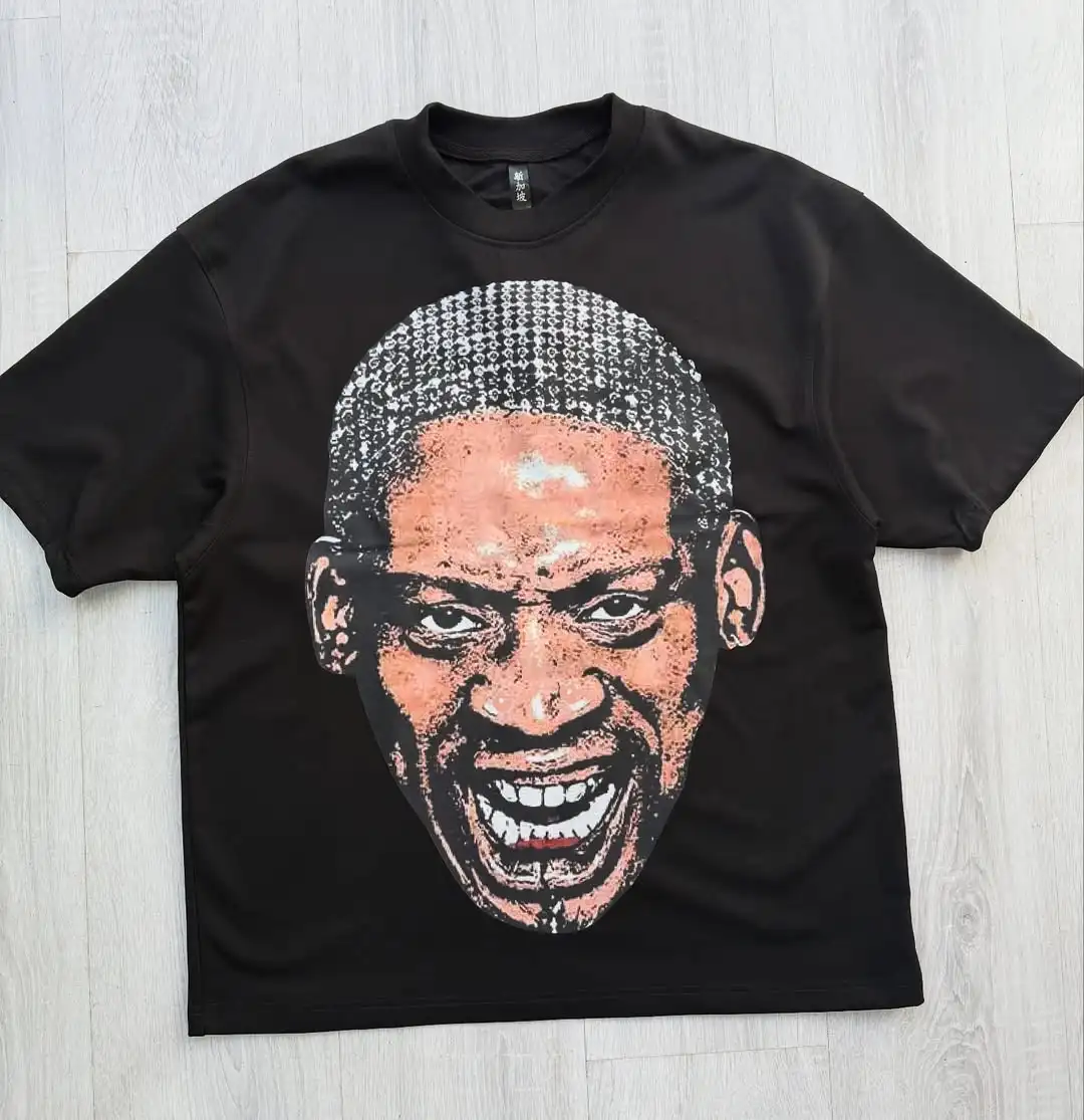 Y2k Harajuku streetwear uomo e donna moda a maniche corte nuova camicia di design con stampa cartoon retrò hip-hop tendenza T-shirt oversize