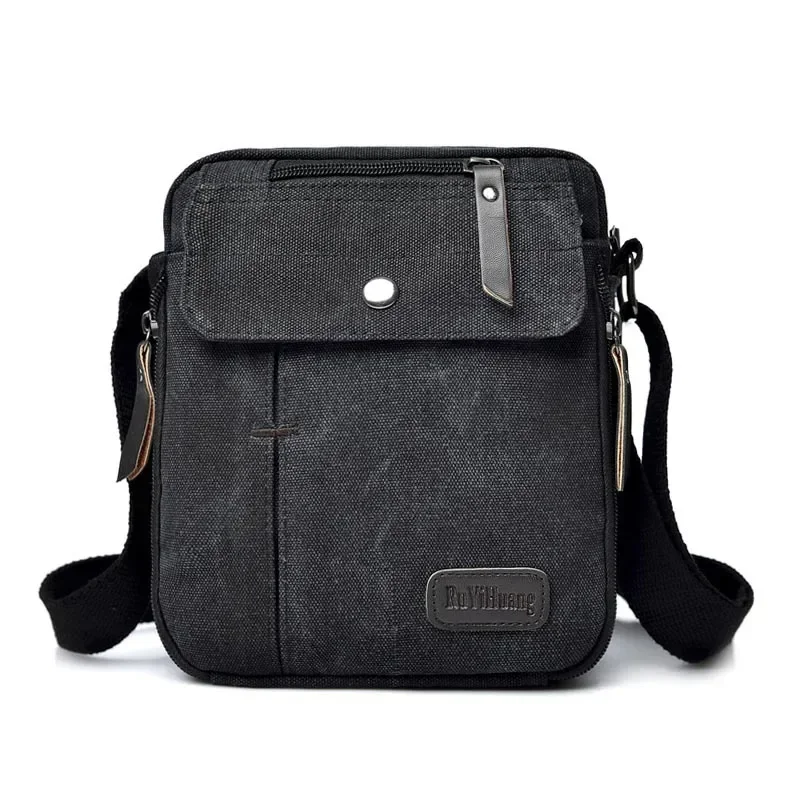 New Men's Bags Canvas Bag Fashion Men Messenger Bags High Quality Brand Bolsa Feminina Shoulder Bags Shoulder Strap Handbags
