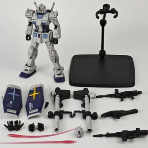 GTO-Mobile-Anzug Gundam-Modellbaugruppe, Anime-Figur, Dupla-Waffenstatuet und Schilde, Plastikmodell, Spielzeugdekorationsroboter, 1, 144Hg 12 Hauptverkäufe Gundam -Waffen - №2