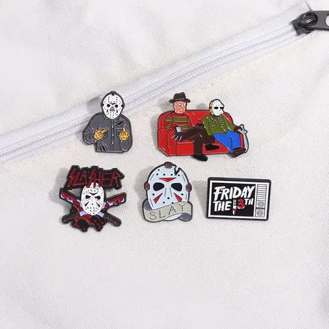 Pins Enamel Pin Cartoon Brooch Fun Quirky Accessory Badge Brooch Chest Badge Alloy Personalized Accessory Brooches on Clothes