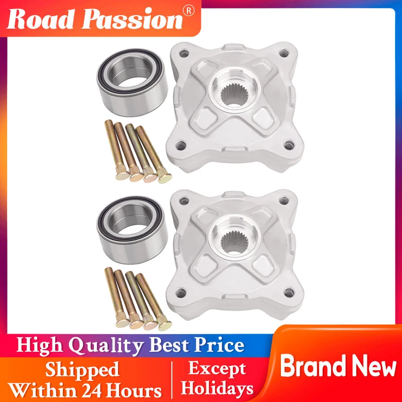 

Road Passion 2 sets Front Wheel Hub Bearing Stud Service Kit For Polaris RZR 570 EFI LE S 800 EPS XC S 800 RZR570 RZR800 2204717