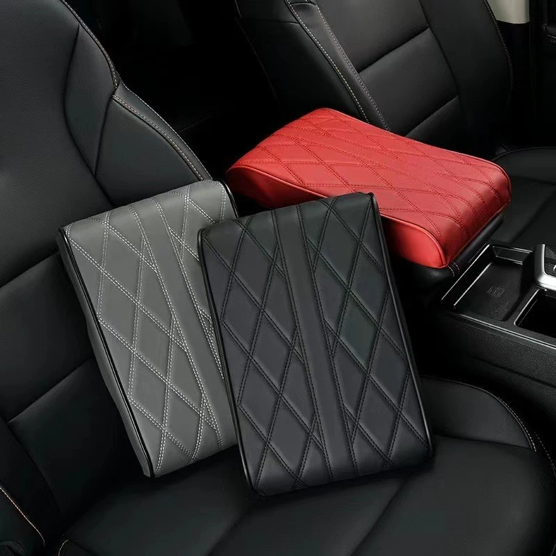 

Soft Leather Memory Foam Car Armrest Seat Box Pad Car Center Console Cover, Waterproof And Comfortable Car Armrest Pad