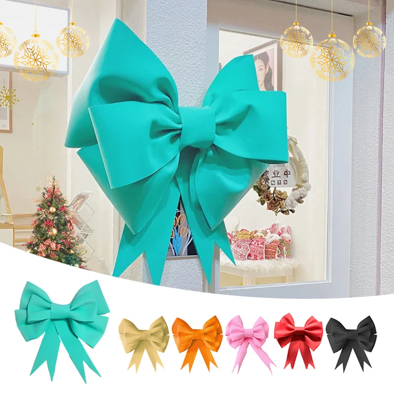 

Big Bow Material Handmade Diy Christmas Tree Decoration Big Bow Store Display Wedding Decor Party Prop Festivity Occasion Decor