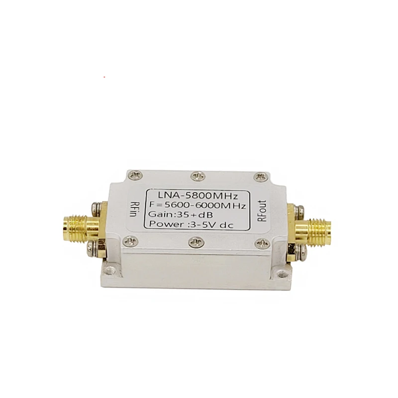 5.8GHz low noise amplifier LNA 5800MHz image transmission 2.4GHz RF amplifier high gain