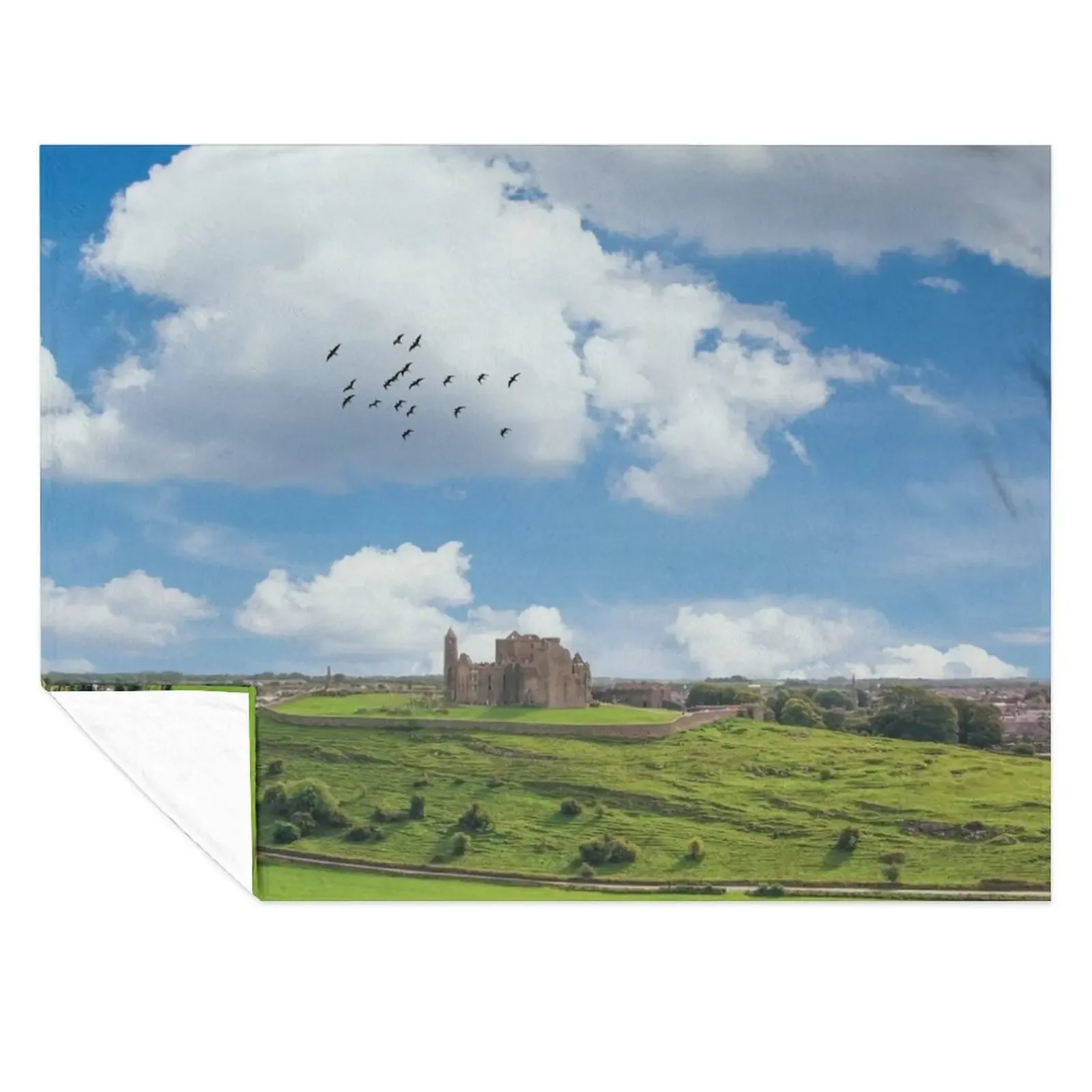 

Rock of Cashel Throw Blanket cosplay anime Bed Tourist Blankets Sofas Of Decoration Blankets