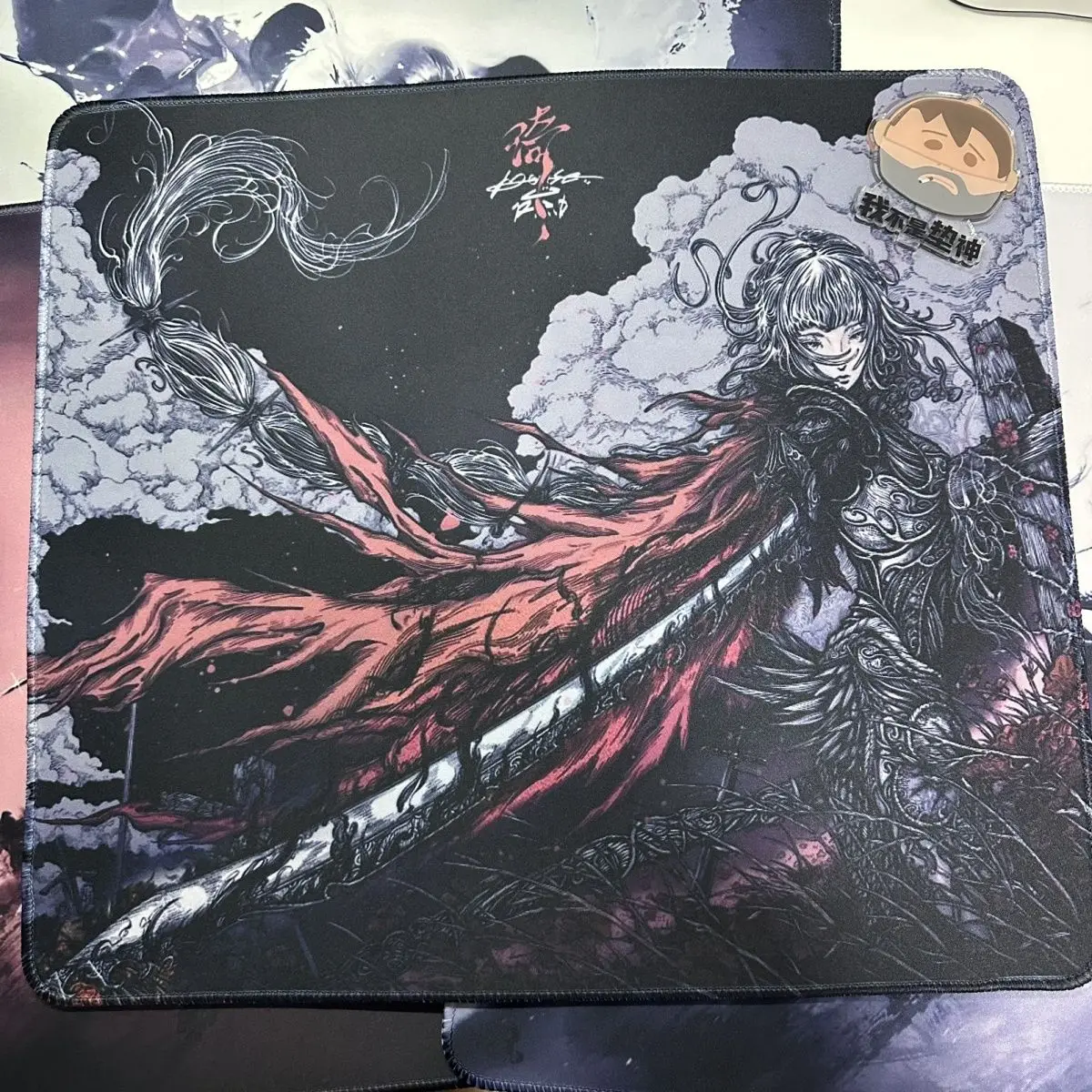 Alfombrilla de ratón de Anime 2025, alfombrilla de ratón profesional de superficie ultrafina para deportes electrónicos, accesorios para juegos de ordenador, alfombrilla de ratón de 450x400