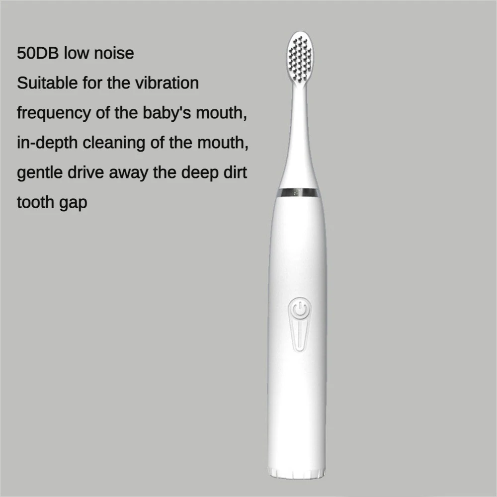 1~10PCS Soft Toothbrush Equipped With Brush Head Soft Brush Value Bristles Strong Power Ipx7 Waterproof Cleaning Supplies Abs