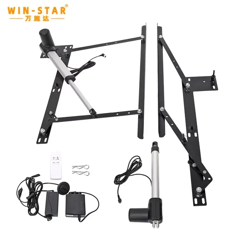 WINSTAR Manufacturer Direct Electric Bed Mechanism Save Space Furniture Sofa Hinges Series