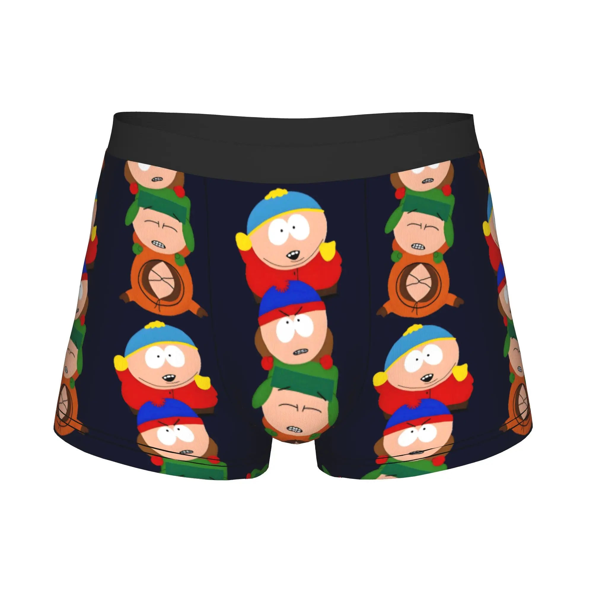 Cartoon S-SouthParks Boxers Shorts Mens Animation Briefs Underwear Fashion Underpants