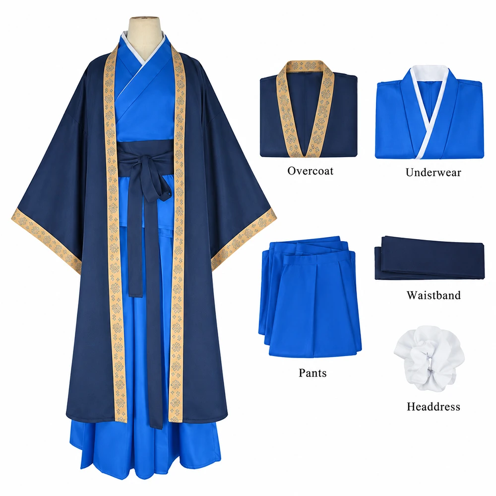 The Apothecary Diaries Cosplay Costume Maomao Jinshi Anime Woman Man Outfit Traditional Chinese Style Halloween Party Uniform - view 5