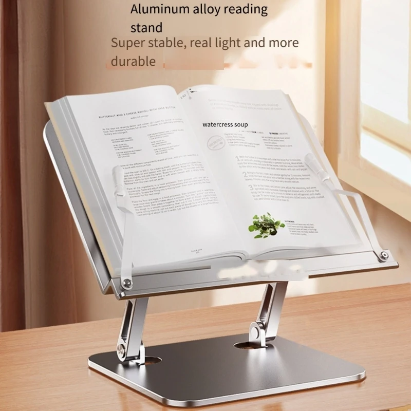Aluminum Laptop Stand for Desk Multiple Adjustable Risers for Office Or Home