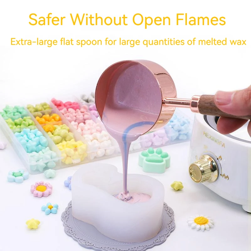 Fire Paint Stamp Electric Melting Furnace DIY Making Seal Greeting Card Manual Ledger Material Wax Sealing Wax Stamp Tools