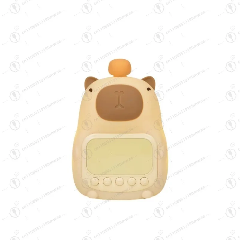 

Rechargeable Light Emitting Diode Alarm Clock for Kids, Trainer Function Electronic Motion Smart Sensor - Bedside Digital Clock