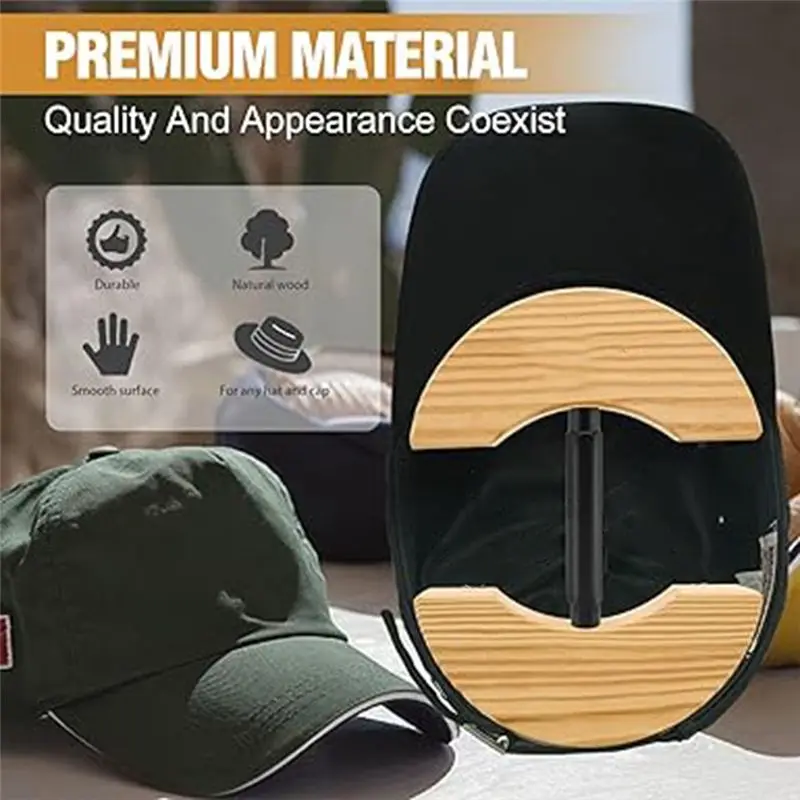Hat Stretcher Hat Shaper Hat Brim Bender For Fedora Cowboy Caps For Men Baseball Caps Cowboy Fedora-A57M
