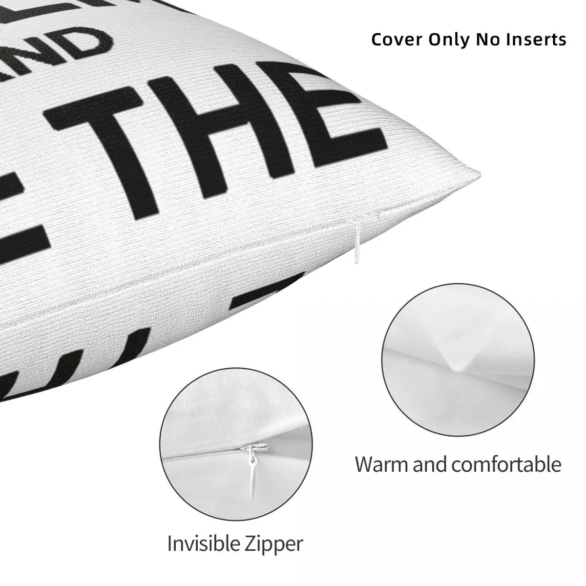 Keep Calm I'm The Captain Square Pillow Case for Sofa Throw Pillow