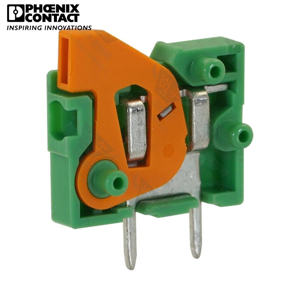 1PCS 2.54mm Original Genuine Phoenix Contact Connector PCB Spring Terminal Block 1 PIN FFKDS H 2.54 1791826 6A 160V