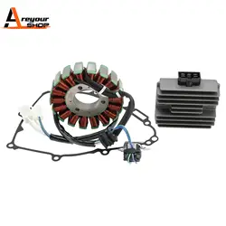 Alternator Stator Regulator with Gasket for Yamaha YZF R3 YZF R25 ABS 2019-2024 BS7-H1410-00