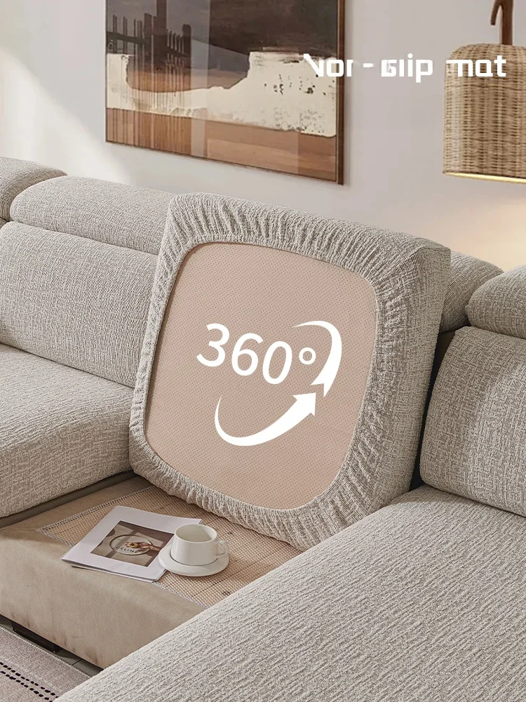 

Элегантные эластичные чехлы для диванов из хлопка и льна, устойчивые к царапинам, универсальные, на все сезоны, съемные, моющиеся.