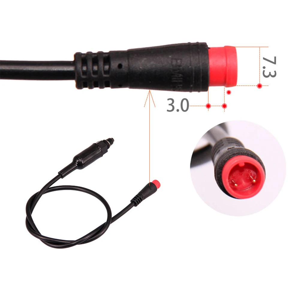 

1pc Electric Bike Hydraulic Brake Sensor Cable CutOff Brake Cable Drive Motor EBike Conversion Brake Connector Plug For XOD