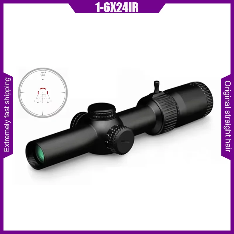 

100% Original Tactical Optics 1-6x24 Second Focal Plane Riflescopes 30mm Tube BDC-3 (MOA) Reticle Rifle Scope Sight Lunetas