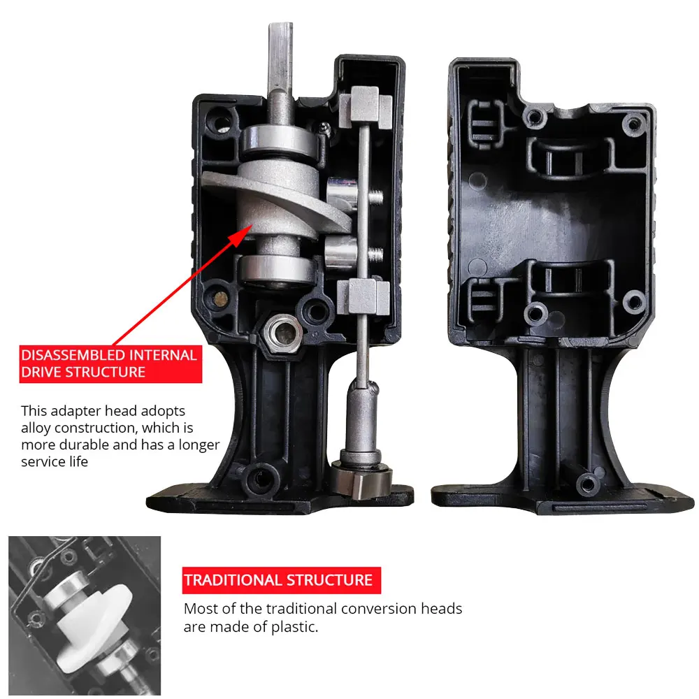 Metal Drive Reciprocating Saw Adapter , Electric Drill Modified Electric Saw, Wood Cutting Power Tool With Sawblade