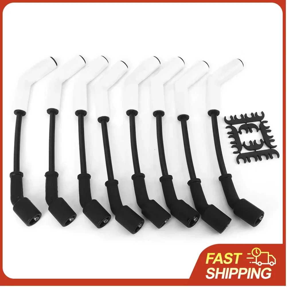 

Комплект проводов зажигания 9070C с керамическими наконечниками, замена проводов свечей зажигания 9070C, подходит для двигателей LS/LT