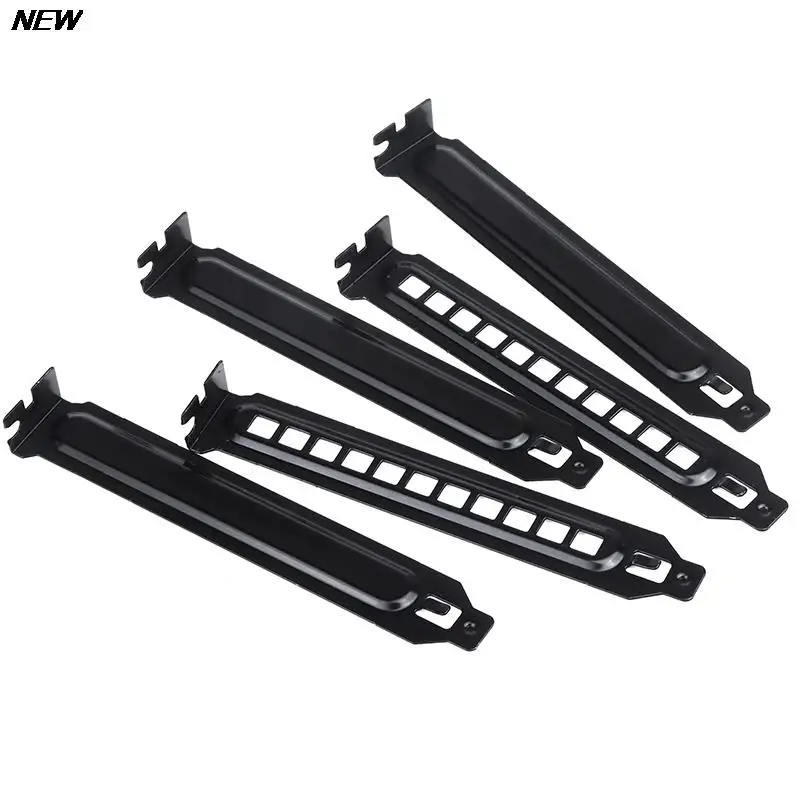5Pcs Desktop Chassis PCI Baffle Expansion Slot Cover Plate Dust Bezel For Computer PC Case