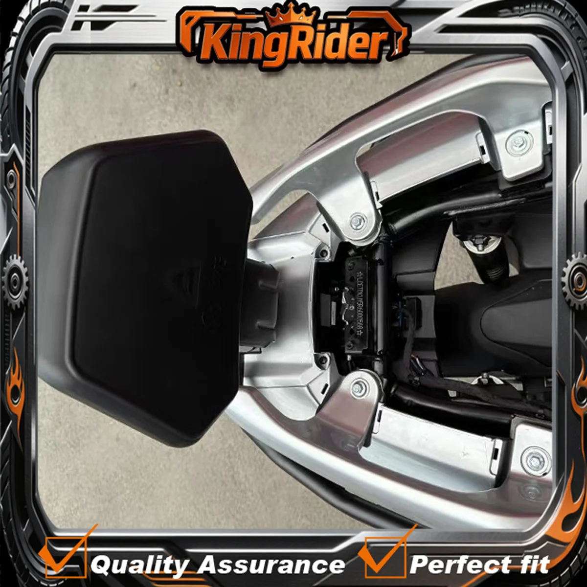 Fit For CFMOTO 150SC 150-SC CF150T-31 Motorcycle modification accessories Rear seat back seat waist rear wing armrest
