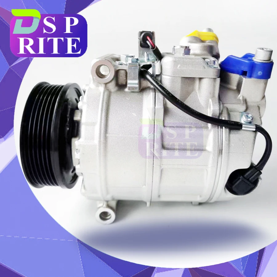 Compresor de CA automático 6SEU14C 7E0820803H 7E0820803J para VW Volkswagen Amarok Transporter Multivan 2,0 TDI 447150-2601 447150-2603