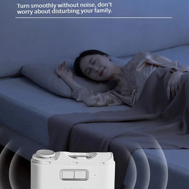XIAOMI Mijia مقص أظافر كهربائي مع ضوء قابل لإعادة الشحن أوتوماتيكي 2 في 1 أداة تشذيب أظافر تلميع أداة قطع طحن الأظافر
