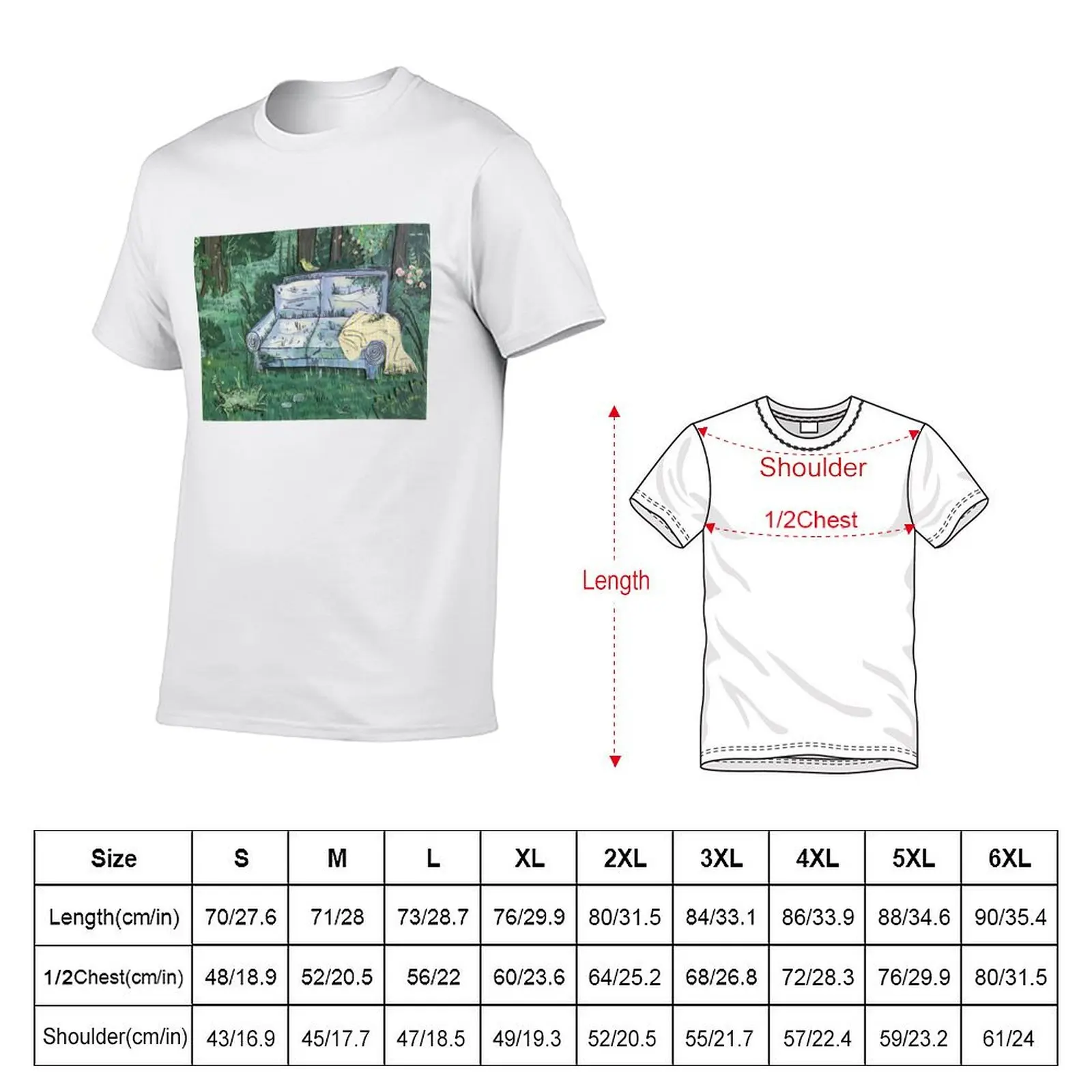 rest here until you're ready to move forward (aka coch) T-Shirt Plus Size Outdoor Casual Top