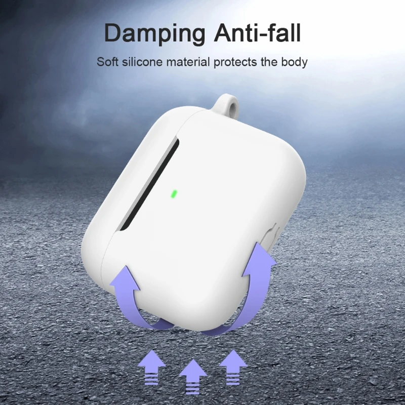 หูฟังที่รองรับบลูทูธซิลิโคนป้องกันสำหรับเคสสำหรับ True Wireless X ฝาครอบกันน้ำหัว Dropship