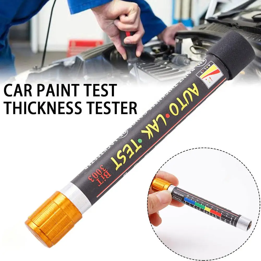 1Pcs Car Paint Thickness Tester Pen Auto Lak Test Bit Portable Car Paint Coating Tester Meter Thickness Meter Gauge Crash Tools
