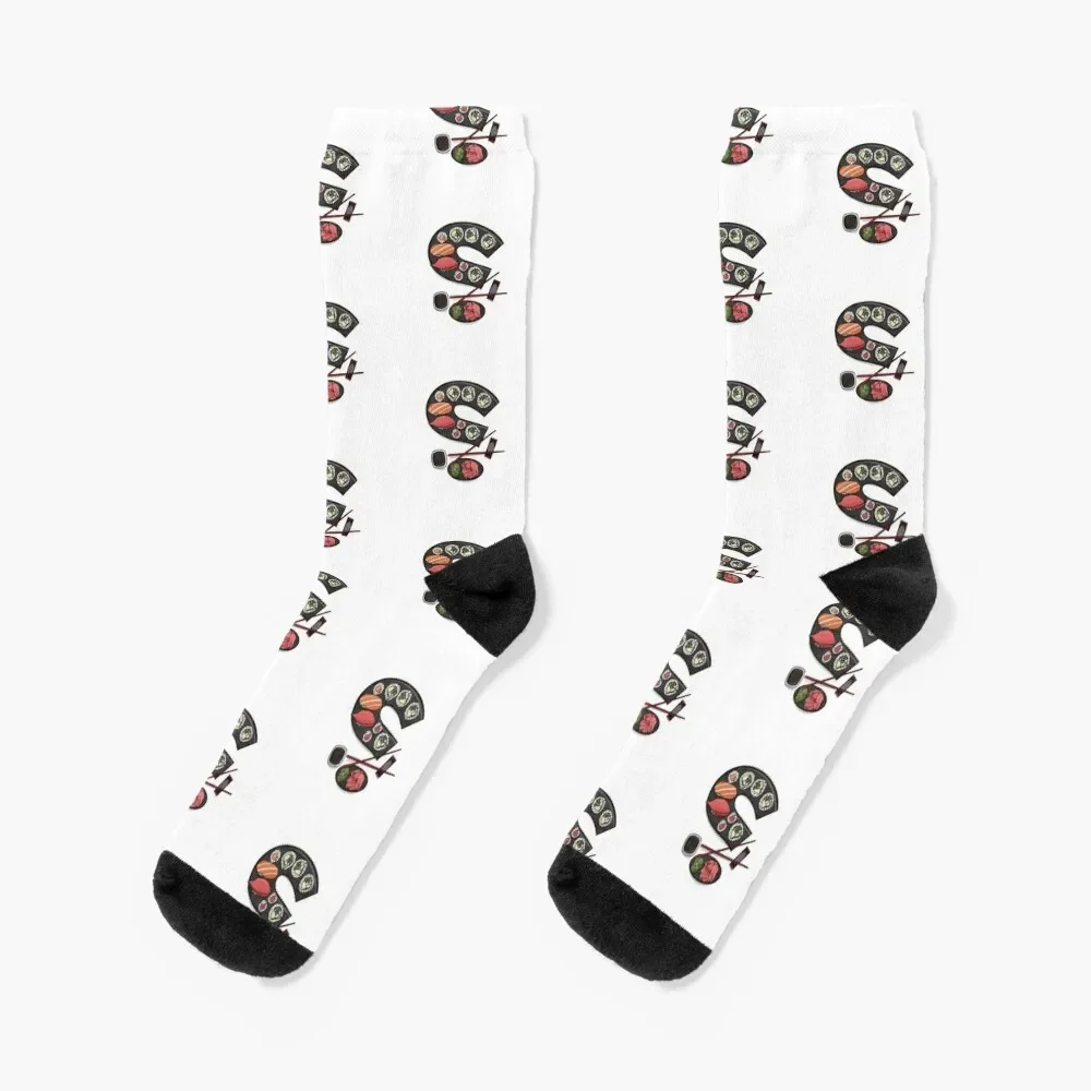 

Sushi Plate Socks ankle Stockings Crossfit Designer Man Socks Women's